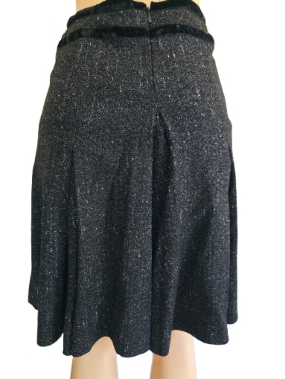 Y2k Classic A-line Plated Skirt Size 4 - Picture 2 of 6